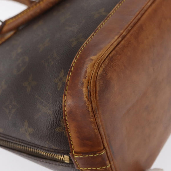 LOUIS VUITTON Monogram Alma Hand Bag M51130 LV Auth 163971