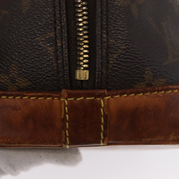 LOUIS VUITTON Monogram Alma Hand Bag M51130 LV Auth 163971