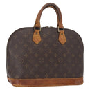 LOUIS VUITTON Monogram Alma Hand Bag M51130 LV Auth 163971-1