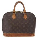 LOUIS VUITTON Monogram Alma Hand Bag M51130 LV Auth 163971-2
