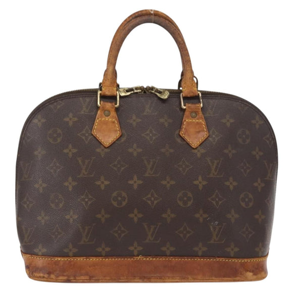 LOUIS VUITTON Monogram Alma Hand Bag M51130 LV Auth 163971