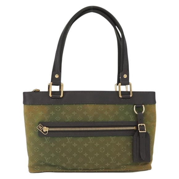 LOUIS VUITTON Monogram Mini Lucille PM Hand Bag TST Khaki M92682 LV Auth 163972