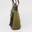 LOUIS VUITTON Monogram Mini Lucille PM Hand Bag TST Khaki M92682 LV Auth 163972-3