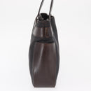 GUCCI GG Canvas Tote Bag Brown Silver 73983 Auth 163974-5