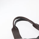 GUCCI GG Canvas Tote Bag Brown Silver 73983 Auth 163974-8