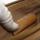 GUCCI Micro GG Supreme Web Sherry Line Bag PVC Beige Gold 89 02 032 Auth 163977-21