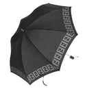 FENDI Zucca Canvas Umbrella Nylon Black Auth 163979-1