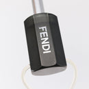 FENDI Zucca Canvas Umbrella Nylon Black Auth 163979-13