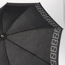 FENDI Zucca Canvas Umbrella Nylon Black Auth 163979-4