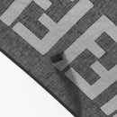 FENDI Zucca Canvas Umbrella Nylon Black Auth 163979-6