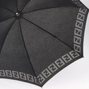 FENDI Zucca Canvas Umbrella Nylon Black Auth 163979-7