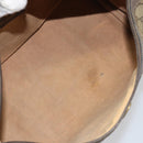 GUCCI GG Supreme Web Sherry Line Hand Bag PVC Beige Gold 39 02 007 Auth 163983-11