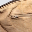 GUCCI GG Supreme Web Sherry Line Hand Bag PVC Beige Gold 39 02 007 Auth 163983-21
