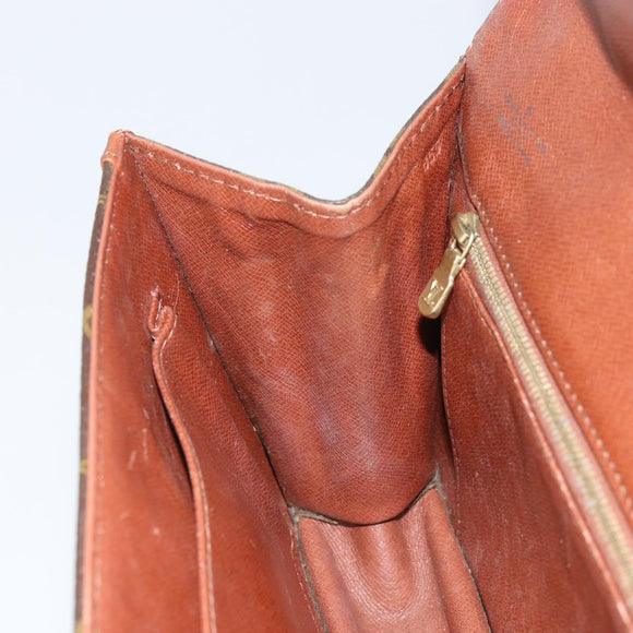 LOUIS VUITTON Monogram Pochette Dam GM Clutch Bag M51810 LV Auth 163988