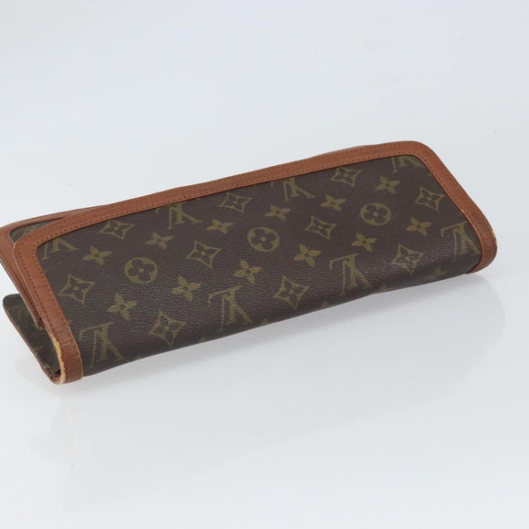 LOUIS VUITTON Monogram Pochette Dam GM Clutch Bag M51810 LV Auth 163988
