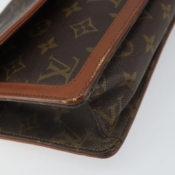 LOUIS VUITTON Monogram Pochette Dam GM Clutch Bag M51810 LV Auth 163988