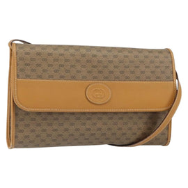 GUCCI Micro GG Supreme Shoulder Bag PVC Beige Gold 004 14 0264 Auth 163995