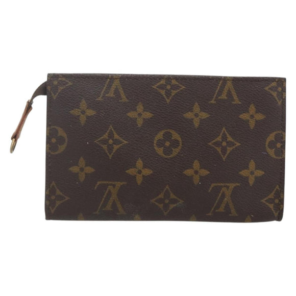 LOUIS VUITTON Monogram Bucket PM Accessory Pouch LV Auth 163996
