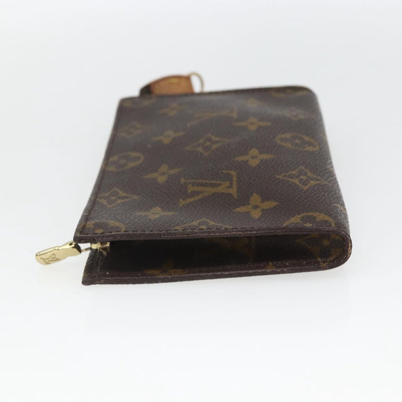 LOUIS VUITTON Monogram Bucket PM Accessory Pouch LV Auth 163996