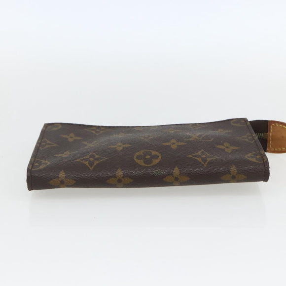 LOUIS VUITTON Monogram Bucket PM Accessory Pouch LV Auth 163996
