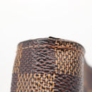 LOUIS VUITTON Damier Ebene Compact Zip Wallet N61668 LV Auth 163998-13
