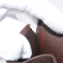 LOUIS VUITTON Damier Ebene Compact Zip Wallet N61668 LV Auth 163998-24