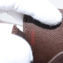 LOUIS VUITTON Damier Ebene Compact Zip Wallet N61668 LV Auth 163998-25