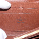 LOUIS VUITTON Monogram Zippy Wallet Long Wallet M42616 LV Auth 164001V-9