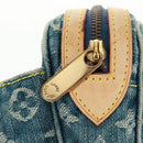 LOUIS VUITTON Monogram Denim Bum Bag Body Bag Blue M95347 LV Auth 164002SAV-20