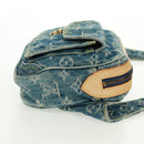 LOUIS VUITTON Monogram Denim Bum Bag Body Bag Blue M95347 LV Auth 164002SAV-4