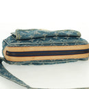 LOUIS VUITTON Monogram Denim Bum Bag Body Bag Blue M95347 LV Auth 164002SAV-6