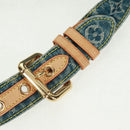 LOUIS VUITTON Monogram Denim Bum Bag Body Bag Blue M95347 LV Auth 164002SAV-8
