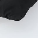 PRADA Shoulder Bag Nylon Black Silver Auth 164007-16