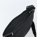PRADA Shoulder Bag Nylon Black Silver Auth 164007-6