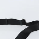 PRADA Shoulder Bag Nylon Black Silver Auth 164007-14