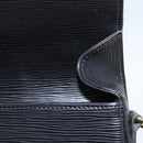 LOUIS VUITTON Epi Saint Cloud GM Shoulder Bag Black Noir M52192 LV Auth 164012-17