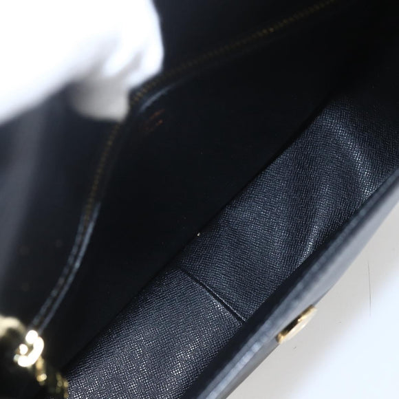 LOUIS VUITTON Epi Saint Cloud GM Shoulder Bag Black Noir M52192 LV Auth 164012