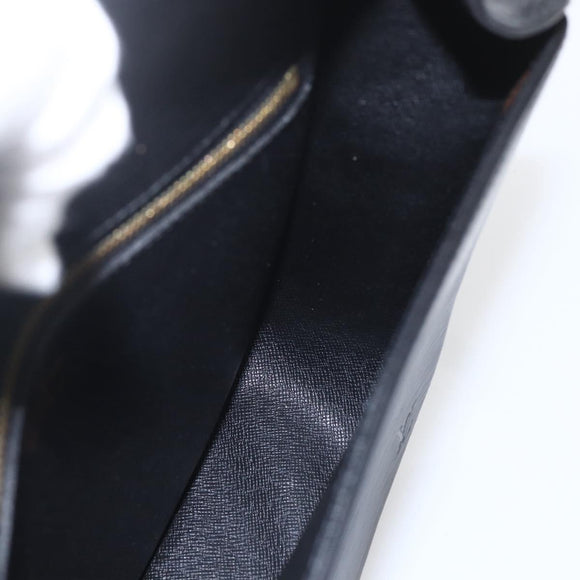 LOUIS VUITTON Epi Saint Cloud GM Umhängetasche Schwarz Noir M52192 LV Auth 164012
