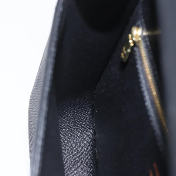 LOUIS VUITTON Epi Saint Cloud GM Umhängetasche Schwarz Noir M52192 LV Auth 164012