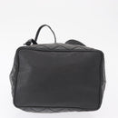 CHANEL Chain Shoulder Bag Patent leather Black Gold CC Auth 164017-10
