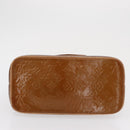 LOUIS VUITTON Monogram Vernis Houston Hand Bag Bronze M91122 LV Auth 164023-5