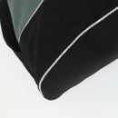 Miu Miu Backpack Canvas Black Silver Auth 164027-15