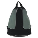 Miu Miu Backpack Canvas Black Silver Auth 164027-13