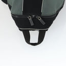 Miu Miu Backpack Canvas Black Silver Auth 164027-6