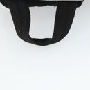 Miu Miu Backpack Canvas Black Silver Auth 164027-7