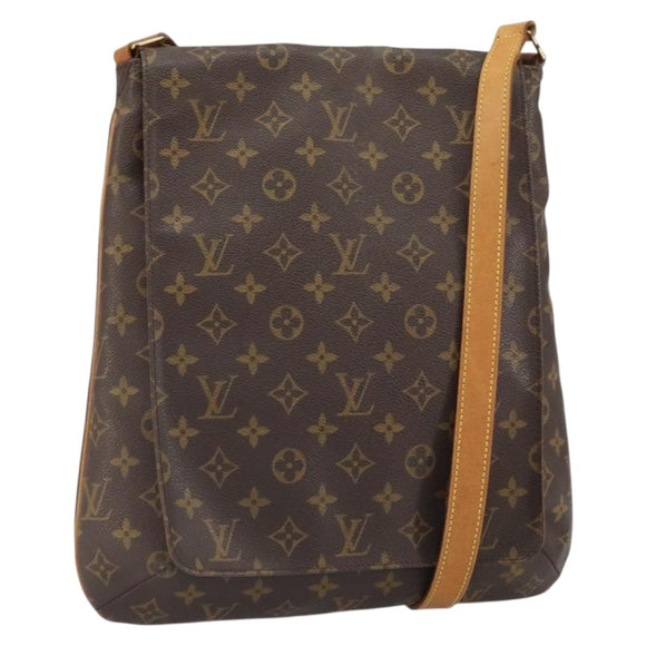 LOUIS VUITTON Monogram Musette Shoulder Bag M51256 LV Auth 164045