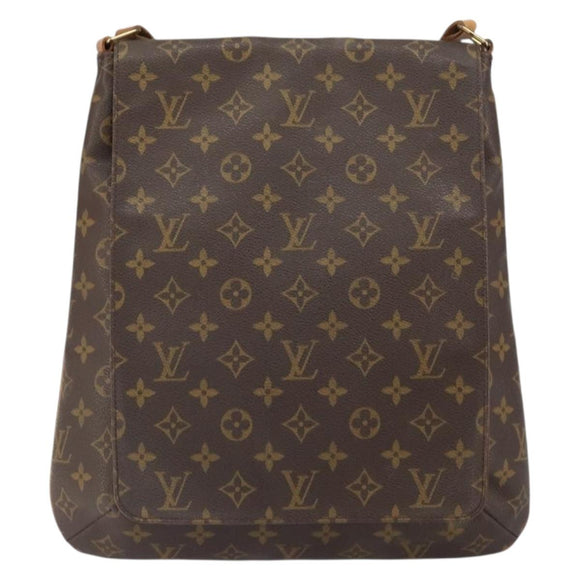 LOUIS VUITTON Monogram Musette Shoulder Bag M51256 LV Auth 164045