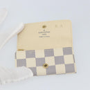 LOUIS VUITTON Damier Azur Multicles 4 Schlüsseletui N60020 LV Auth 164049V-7