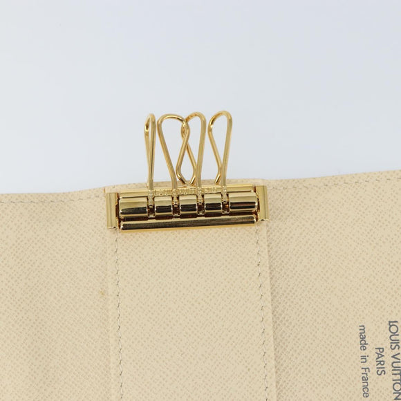 LOUIS VUITTON Damier Azur Multicles 4 Schlüsseletui N60020 LV Auth 164049V