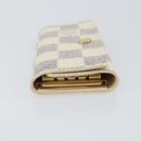 LOUIS VUITTON Damier Azur Multicles 4 Schlüsseletui N60020 LV Auth 164049V-4